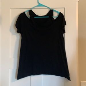 lamade cold shoulder t-shirt
